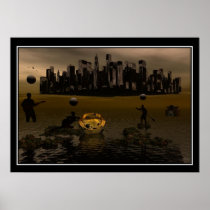 Controled Shadows Civilazation Print