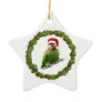 Conure Christmas Wreath Christmas Ornament