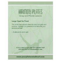 Convergent Lines Pilates Flyer