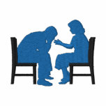 CONVERSATION 2 embroidered shirts