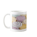 Conversation hearts candy I Love You Forever photo mugs