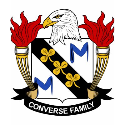 Converse Family Crest Tee Shirt by coatsofarms