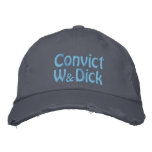 Convict George W Bush, Dick Cheney War Crimes embroidered hats