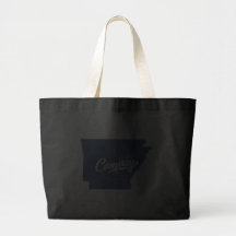 Conway Arkansas AR Shirt Canvas Bag