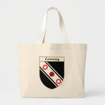Conway Coat of Arms/Family Crest Tote Bag