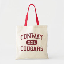 Conway - Cougars - Middle - Louisville Kentucky Tote Bag