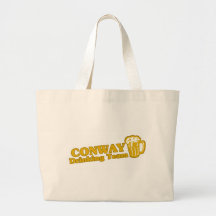 Conway Drinking Team tee shirts Tote Bag