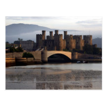 Conwy Castle North Wales Postcards