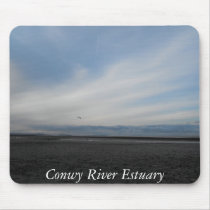 Conwy River Estuary looking at Anglesey mousepads