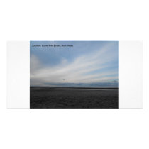Conwy River Estuary towards Anglesey, with a se... photo cards