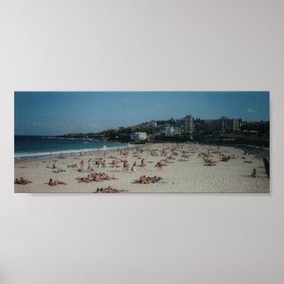 Coogee Beach, Australia Poster by zaraward