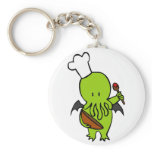 Cook Along With Cthulhu Keychain