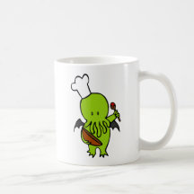 Cook Along With Cthulhu Mugs