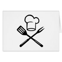 Cook - Chef - BBQ Card