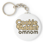 Cookie Addict keychains