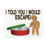Cookie Escape Postcard