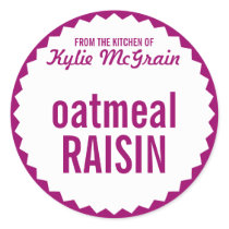 Cookie Exchange Bake Sale Label Template Stickers