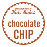 Cookie Exchange Bake Sale Label Template stickers