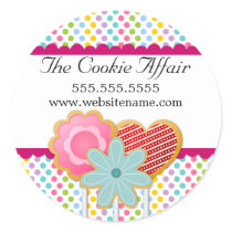 Cookie Pops Bakery Stickers