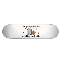 Cookies & Milk Love Skateboard Decks