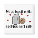 Cookies & Milk magnets