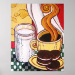 "Cookies & Milk" posters