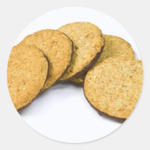 cookies round stickers