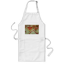 Cookies with red icing Apron