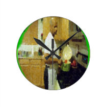 Cookin' with Love   Wall Clock wall clocks