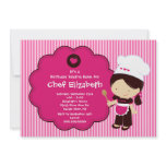 Cooking Baking Birthday Party Invitation