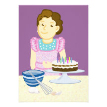 Cooking cake announcements