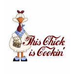 Cooking Chick t-shirts