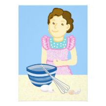 Cooking class custom announcement