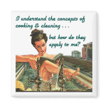 Cooking & Cleaning Concepts Magnet