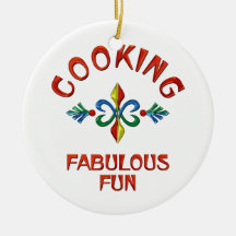 Cooking Fabulous Fun Christmas Tree Ornament