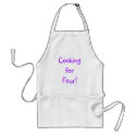 Cooking for four! apron