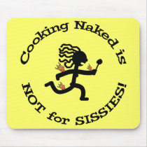 Cooking Naked - Mousepad