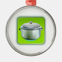 Cooking Pot Christmas Tree Ornament