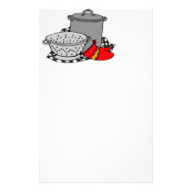 Cooking Pot & Strainer Customized Stationery