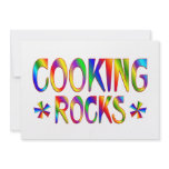 Cooking Rocks invitations