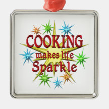 Cooking Sparkles Ornaments