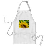 Cooking Sunshine! apron gifts Sunflower Floral