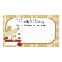 Cooking vegetarian vegetable lasagne food busin... business card