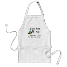 Cooking with Wine Apron