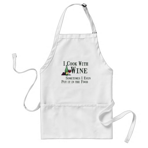 Cooking with Wine Apron
