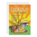 Cookout Invitation Card - Cookout & BBQ