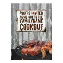Cookout Invitations