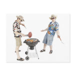 Cookout Party Invitation postcards