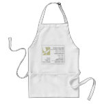 Cooks Guide Upside Down Information Apron