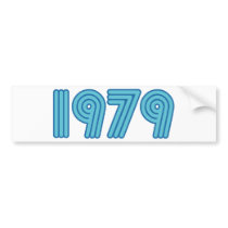 Cool 1979 design bumper stickers